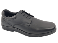 Chaussures habillées à lacets pour hommes Simon, en cuir de mouton pleine fleur, semelle intermédiaire en EVA, semelle extérieure en caoutchouc, bout fermé, antidérapantes, pour le bureau et la carrière, avec coussin d'air
