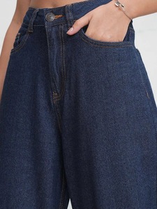 Jeans Casuales de Algodón Vintage para Niñas, Corte Regular, Lindos y Sexys, Hasta la Rodilla, para Verano/Invierno/Primavera - Product Image 5