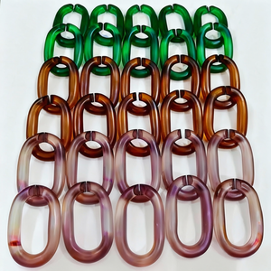Wholesale Modern Luxury Handmade <b>Acrylic</b> Chain Link Sculpture <b>Coffee</b> <b>Table</b> Decorative Ornament for Wedding Birthday-Direct - Product Image 2