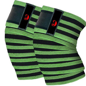 Reasonable Price 2026 Latest Design Lightweight <b>Knee</b> Wraps Compression Weightlifting Eco Friendly Top Selling <b>Knee</b> Wraps - Product Image 2