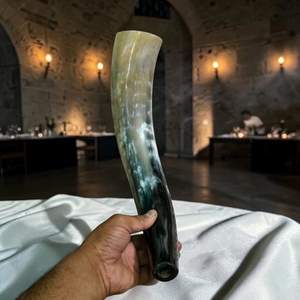 Instrumento de Sopro de Cuerno de Búfalo de Primera Calidad, Ecológico, Hecho a Mano, Estilo Vikingo Rústico, a Precio Económico de REHMAN CRAFT - Product Image 4