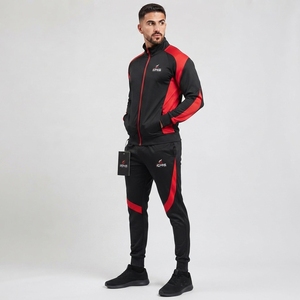 Conjunto Deportivo para Hombre, Chaqueta y Pantalones a Juego, Tela Suave y Transpirable para Viajes, Ocio, Fitness y Uso Diario - Product Image 5