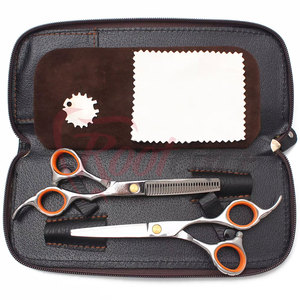 Top Selling Barber <b>Scissors</b> Sets Professional Hair Cutting Barber <b>Scissors</b> Sets Sharp Stainless Steel Design - Product Image 3