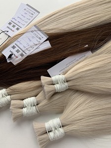 ผมต่อแบบมนุษย์แท้เวียดนามขนาด24นิ้วสีอ่อน100กรัมแบบสองชั้น - Product Image 5