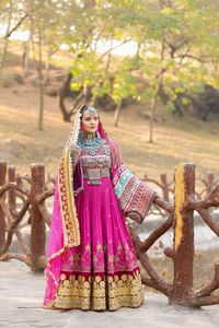 Afghani <b>Dress</b> Women Traditional Kuchi Embroidery Maxi <b>Dress</b> <b>Long</b> Sleeve Bohemian Style Hand Embroidery Party Wear Casual <b>Dresses</b> - Product Image 5