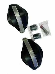 Genuine Quality Black Hand Guard Kit for Meteor Reborn Classic and Himalayan 411 <b>Motorcycle</b> Handlebar Protection <b>Accessories</b> - Product Image 2