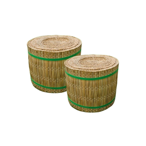 Tapis en fibres naturelles durables SEDGE MAT pour revêtement de sol et amélioration de la décoration intérieure, fabriqué à la main avec un savoir-faire artisanal - Product Image 1