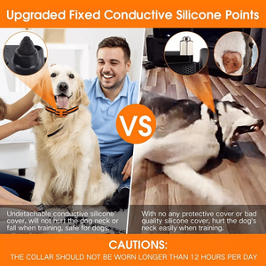 Collare di Addestramento per Cani da 2700 FT, Ecologico, Ricaricabile, Impermeabile, con LCD, Personalizzabile, con Telecomando, in Silicone e Plastica - Product Image 3