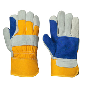 Gants de travail en cuir de qualité supérieure, résistants à la chaleur, légers, de sécurité industrielle, personnalisables - Product Image 6