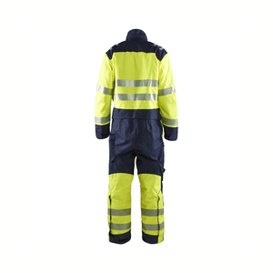 Combinaison de travail haute visibilité pour hommes, polyester, uniforme de sécurité réfléchissant pour usage industriel - Product Image 2