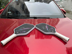 Paleta de Pickleball Alargada EAVX Gen 4, Cara de Fibra de Carbono Cruda 3K, Núcleo de Panal de PP de 16 mm, Ligera, Duradera e Impermeable - Product Image 2