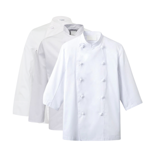 Chef Uniform <b>Cooking</b> <b>Wear</b> Summer Chef Uniform Clothing Customize Design White/black Modern - FMF Uniform Factory - Free Sample - Product Image 3