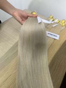 Cabello Virgen Vietnamita de Lujo de un Solo Donante, 100g, Personalizable, Super Double Drawn, Color Natural, Doble Trama a Máquina, Venta al por Mayor - Product Image 2