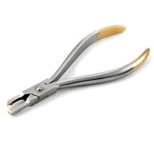 Pinza para quitar bandas molares de ortodoncia Clase I, herramienta dental para remover bandas de brackets con tapa blanca extraíble - Product Image 1