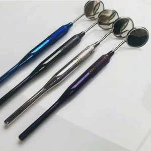 Espejo Bucal Dental Manual Profesional con Mango Ergonómico de Acero Inoxidable |   Gafas de Dentista de Alta Definición Antivaho con Certificación CE - Product Image 3