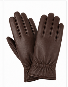 Gants de mode d'hiver pour hommes et femmes, en cuir, chauds, doublés de polaire, compatibles écran tactile, pour l'extérieur, vente en gros - Product Image 6