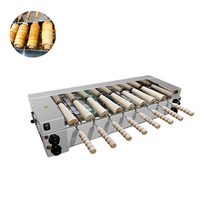 Multi-stick <strong>Chimney</strong> Cake Baking Equipment, Adjustable Heat Trdelnik Oven for <strong>Bakery</strong> and Caf&eacute; Use - Product Image 2