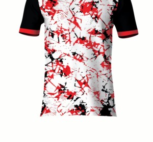 เสื้อยืดเปล่าแบบสปอร์ตสำหรับผู้ชายและผู้หญิง ผ้าเจอร์ซีย์โพลีเอสเตอร์ 100% พิมพ์ลายดิจิทัลตามสั่ง แขนสั้น เป็นมิตรกับสิ่งแวดล้อม - Product Image 5