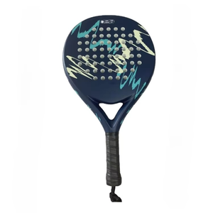 Raqueta de Pádel Profesional de Fibra de Carbono 18K OEM Personalizada al por Mayor, Raqueta de Tenis de Pádel con Núcleo Suave de EVA en Forma de Lágrima - Product Image 1