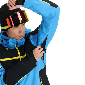 Veste de ski pour homme imperméable avec logo personnalisé, coupe-vent, respirante, veste de snowboard d'hiver, veste de ski de montagne thermique pour homme - Product Image 6