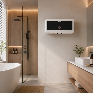 Vietnamese Factory Wholesales Price 15 Liter Tank Home Bathroom Slim Electric Storage Water <b>Heater</b> Rossi Vie Slim 15 - Product Image 1