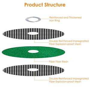 50 Pack 4.5\" X 0.04\" X 7/8\" Cutting Wheels Stainless Steel Grinding Discs for <b>Angle</b> <b>Grinder</b> Handheld Grinde Metal Cutting - Product Image 2