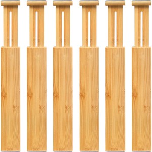 Unités de tiroirs à épices modulaires empilables en bambou en gros - Organiseurs de cuisine - Product Image 1