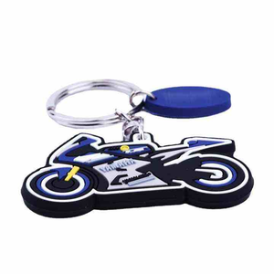 Porte-clés personnalisés en gros, directement de l'usine, en PVC de haute qualité avec broderie et impression de logo sur mesure pour le branding - Product Image 5