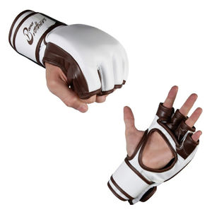 ถุงมือ MMA ระดับมืออาชีพ ขนาด 7 ออนซ์ 12 ออนซ์ หนัง PU สำหรับฝึกซ้อม ต่อสู้ ชกมวย สีชมพูและสีดำ - Product Image 2