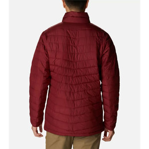 Wholesale Custom Men's Casual <b>Zip</b>-<b>Up</b> Bubble Jacket Winter Warm Padded Waterproof Windproof Men Padded Bubble Jacket - Product Image 6