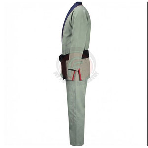 Uniforme de BJJ Avanzado, Ropa de Artes Marciales, Kimono de Jiu Jitsu Transpirable con Logotipo Frontal Lavado, Traje de Entrenamiento para Largas Sesiones de Práctica - Product Image 4