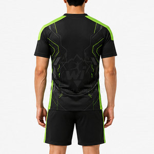 Modern Soccer Uniform For Men <b>Athletic</b> Fit Performance Wear Ideal For Football Training Matches And Outdoor Sports Activities - Product Image 4