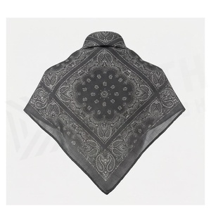 NORTH APPROACH Women's <b>Square</b> <b>Silk</b> <b>Scarf</b> Floral Print Elegant Multi-Functional Fashion Accessory All Seasons - Product Image 2