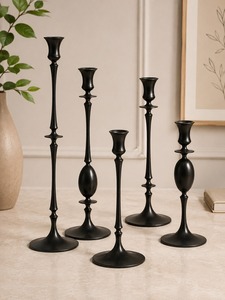 Premium Brass Candle Stand Decorative Candle Holder <b>for</b> <b>Home</b> Decor Wedding Events Hotel Dining <b>Table</b> and Festive Decoration Use - Product Image 6