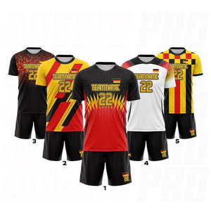 เสื้อฟุตบอลพรีเมียมแบบกำหนดเองได้ พร้อมชื่อและหมายเลขทีม ระบายอากาศได้ดี เหมาะสำหรับผู้ชายและผู้หญิง - Product Image 5
