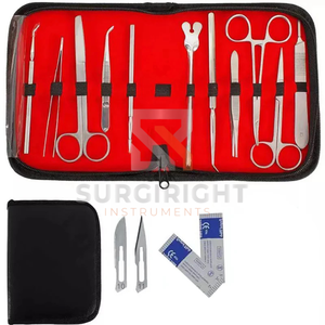 Kit Completo de Práctica de Sutura, Almohadilla de Silicona para Piel, Set de Entrenamiento de Sutura Quirúrgica, Entrenamiento Estético para Escuelas de Medicina por SurgiRight - Product Image 6