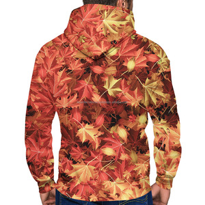 Sudadera con Capucha Unisex de Alta Calidad, Corte Regular, Diseño Personalizado con Patrón Sublimado en 3D, 100% Poliéster de Secado Rápido para Invierno - Product Image 2