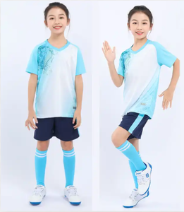 Tenue de football pour enfants très populaire – Vêtements d'entraînement d'été pour garçons et filles de maternelle, uniforme de classe, spectacle - Product Image 5