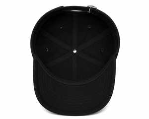 Gorra de Béisbol Negra Bordada en 3D con el Logotipo de AV, Gorra de Algodón Premium con el Logotipo de AV, Gorra de Béisbol Bordada Personalizada de 6 Paneles - Product Image 6