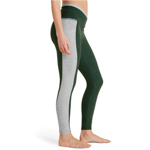 Mid-Waist Women's Solid Color Workout Leggings Customized Logo Printing Breathable Quick Dry Fabric Factory Direct Sale for Gym - Product Image 4
