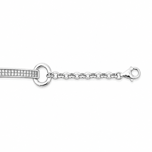 Reloj de Pulsera de Plata de Ley 925 con Cristales Halo de 18 mm para Mujer, Elegante y Lujoso, con Movimiento de Cuarzo, Resistente al Agua 3BAR - Product Image 4