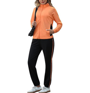 Conjunto Deportivo para Mujer, Diseño Moderno, Cómodo, Ajustado, Transpirable, Ligero, con Cierre y Logotipo Personalizado, Precio al por Mayor - Product Image 1