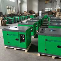Groupe électrogène diesel silencieux KATHER à faible bruit 5kW 8kW 10kW monocylindre 110/230/380V Alternateur 100% cuivre Smartgen