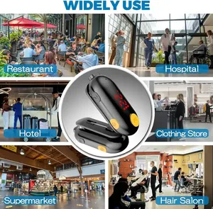 Mini talkie-walkie intra-auriculaire, radio bidirectionnelle portable, UHF analogique, double bande, communicateur pour hôtel, restaurant, cantine - Product Image 4