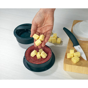 Stampo per hamburger con manico per modellare la polpaccia di carne, utensile da cucina - Product Image 5