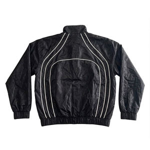 New RTS High Sales Custom Printed Logo Black High Quality Men's Nylon <b>Wind</b> <b>Breaker</b> Shorts Sets Stylish Men Set Streetwear Jacket - Product Image 3