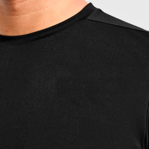 เสื้อยืดคอกลมโอเวอร์ไซส์ผู้ชาย พิมพ์โลโก้ตามสั่ง ผ้าฝ้ายคุณภาพดี ดีไซน์เรียบง่าย ไซส์ใหญ่ ราคาถูก ขายส่ง - Product Image 6