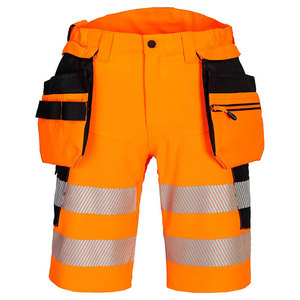 Best Sale <b>Security</b> Safety 3M Reflective <b>Tape</b> Shorts Cargo <b>Security</b> Men Working Construction Shorts For Worker - Product Image 1