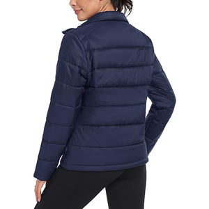 Chaquetas Acolchadas con Logotipo Personalizado al por Mayor, Nueva Ropa de Invierno, Chaquetas Acolchadas de Manga Larga para Mujer - Product Image 6