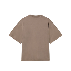 เสื้อยืดผู้ชายทรงปกติ แขนสั้น คอกลม สีพื้น ผ้าถักเนื้อนุ่ม พิมพ์ลายด้านหน้า ผ้าฝ้าย 100% เป็นมิตรต่อสิ่งแวดล้อม - Product Image 2